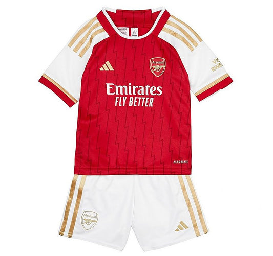 Camiseta + short Arsenal local niño 2023/2024