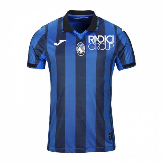 Camiseta Atalanta Bergamasca Calcio local 2023/2024 vista sobre fondo blanco