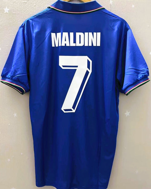 Camiseta Retro MALDINI PAOLO 1990-91 Italia