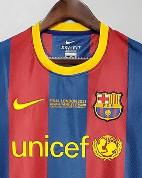 Camiseta Retro INIESTA ANDRES 2010-11 Barcelona