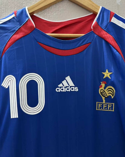 Camiseta Retro ZIDANE ZINEDINE 2006-07 Francia
