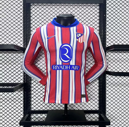 Camiseta Local Atlético de Madrid Manga Larga 24/25