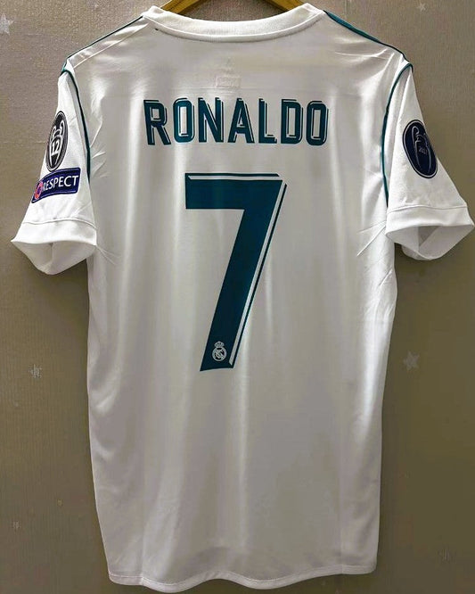 Camiseta Retro RONALDO CRISTIANO 2017-18 Real Madrid