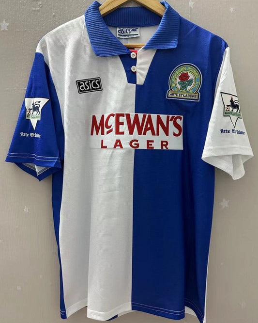 Camiseta Retro SHEARER ALAN 1994-95 Blackburn Rovers