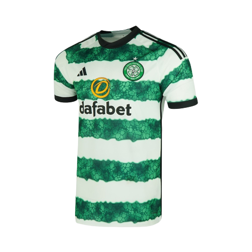 Camiseta Celtic local 2023/2024 vista sobre fondo blanco