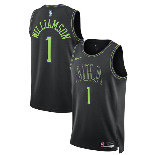 Camiseta New Orleans Pelican - Ed. City 2023/24 vista sobre fondo blanco