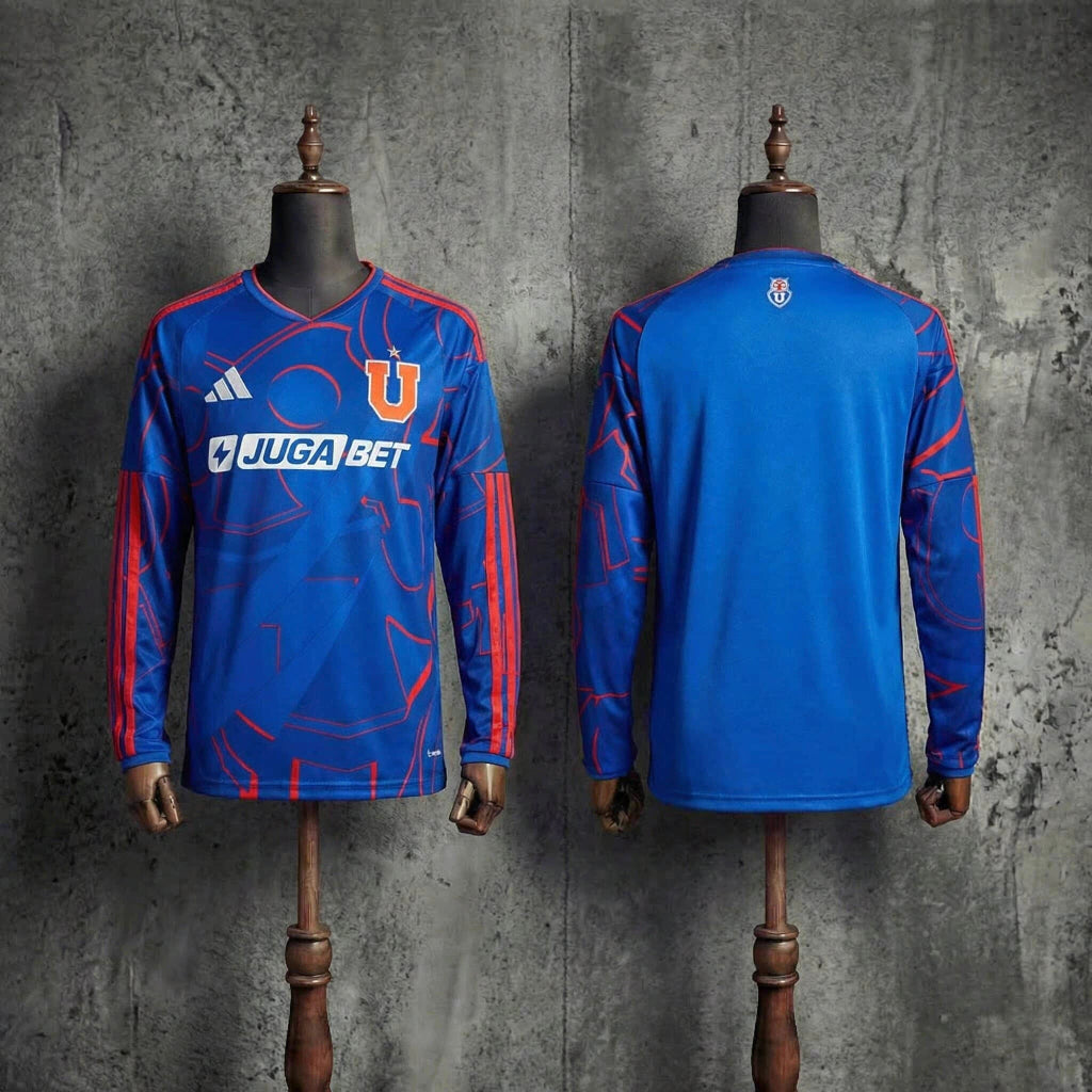 Camiseta Universidad de Chile Local 2026-27 Manga Larga - Versión Aficionado | Encargo