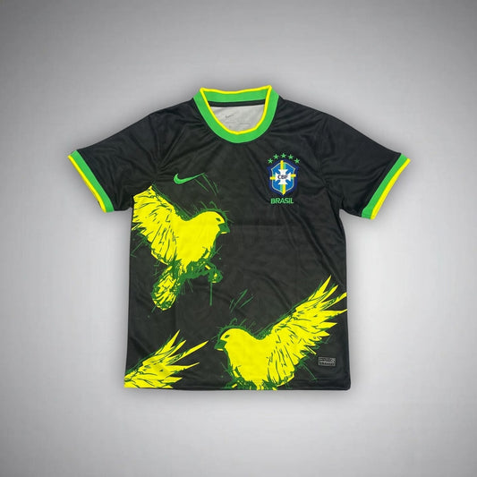 Camiseta Brasil "Canarinho Noite" Ed. Especial Kit