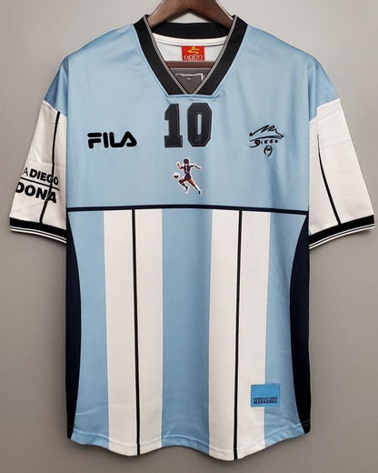 Camiseta Retro MARADONA DIEGO ARMANDO 2001-02 Argentina