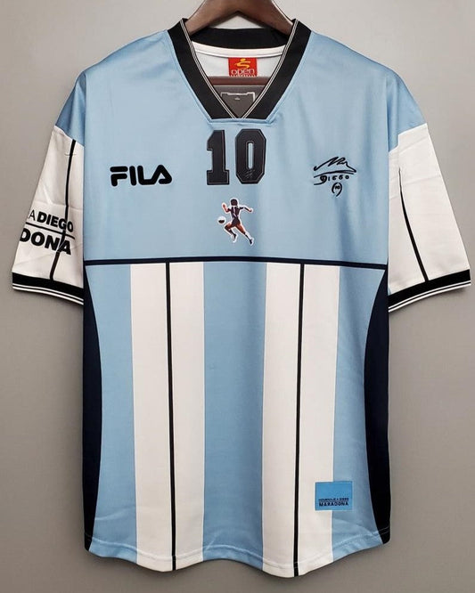 Camiseta Retro MARADONA DIEGO ARMANDO 2001-02 Argentina