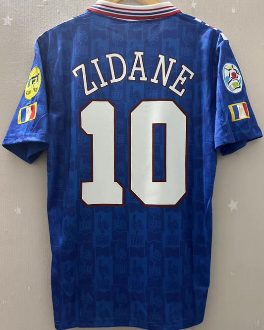 Camiseta Retro ZIDANE ZINEDINE 1996-97 Francia