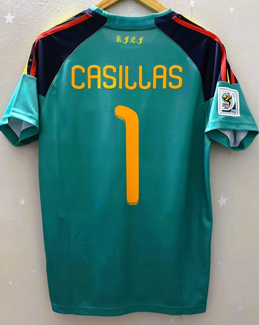 Camiseta Retro CASILLAS IKER 2010-11 España