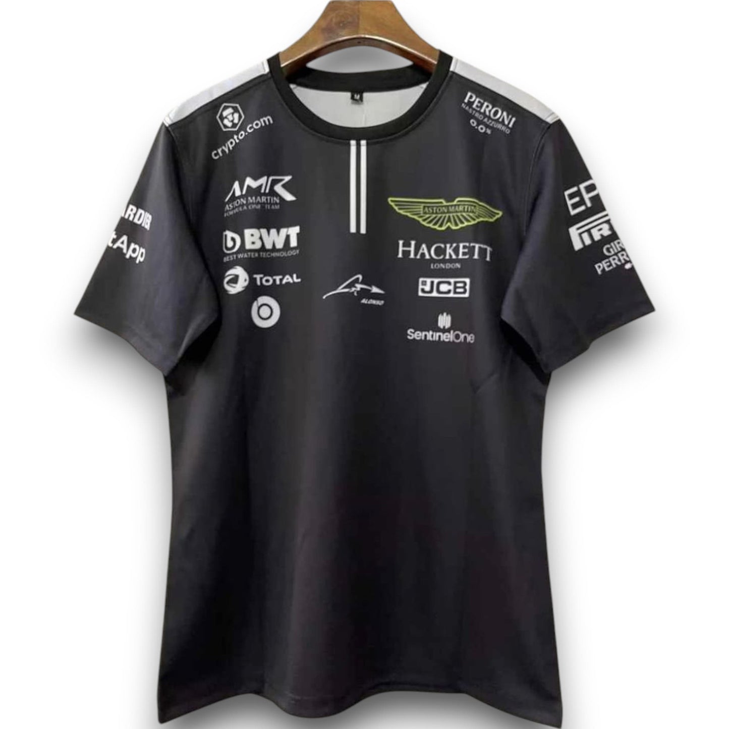 Camiseta Fernando Alonso Aston Martin F1 2023 | Negro