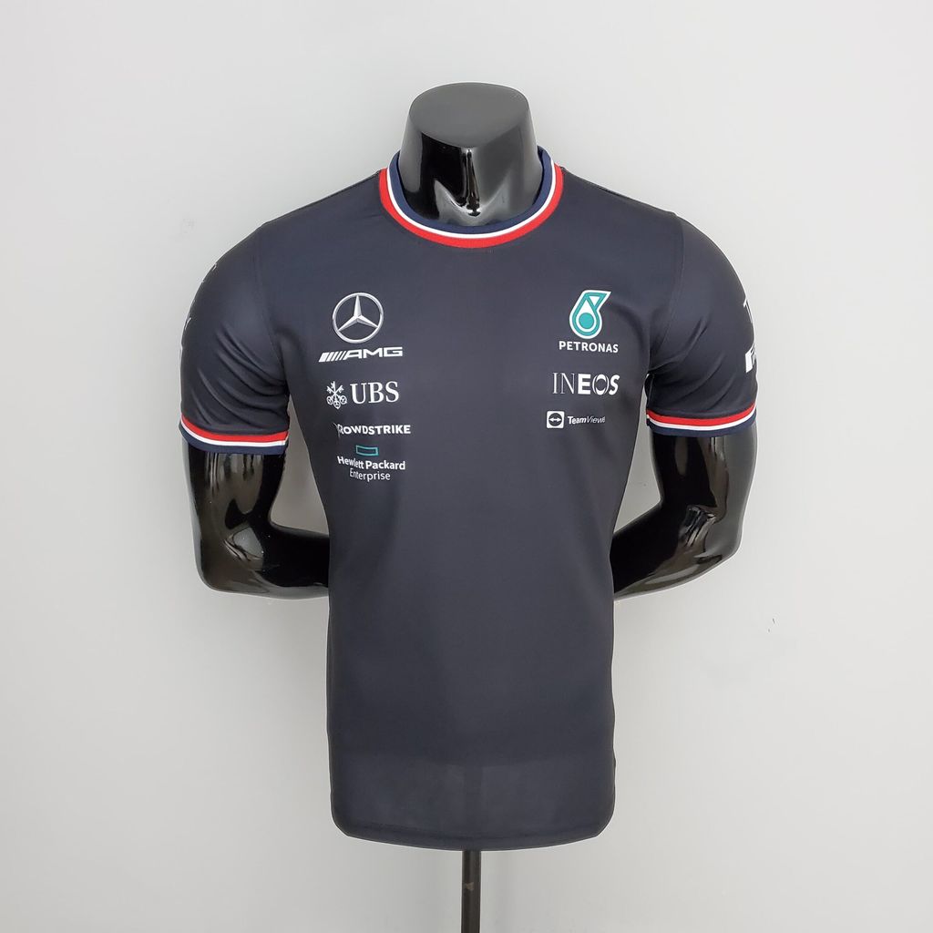 Camiseta Mercedes AMG F1 2022 - Equipo Petronas Flechas Plateadas - Imagen 7