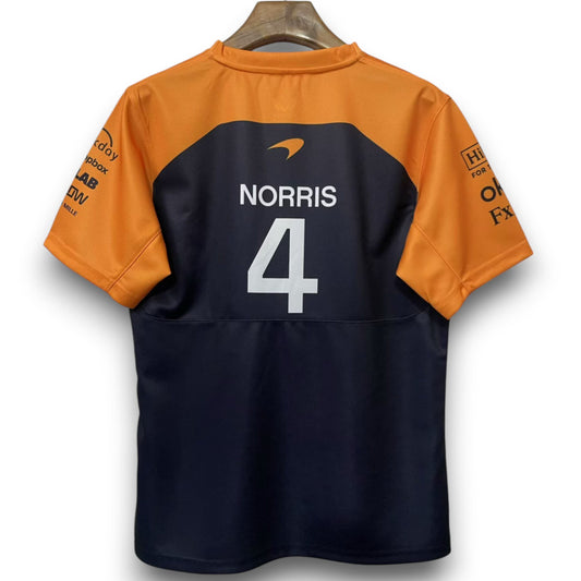 Polo McLaren F1 2025 Lando Norris Negro - Edición Paddock