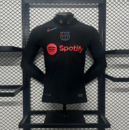 Camiseta Visitante Barcelona Manga Larga 24/25