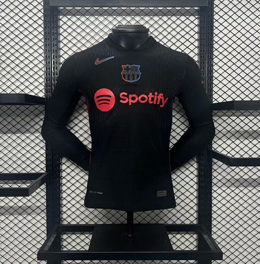 Camiseta Visitante Barcelona Manga Larga 24/25