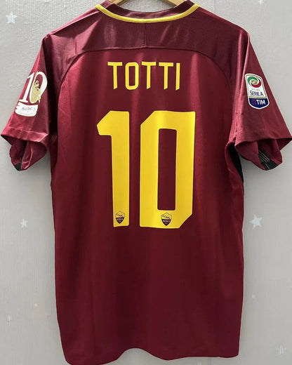 Camiseta Retro TOTTI FRANCESCO 2016-17 Roma⚡