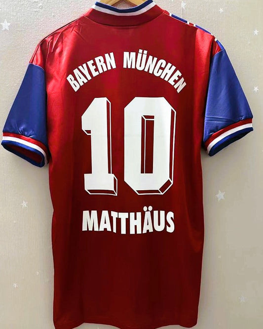 Camiseta Retro MATTHAUS LOTHAR 1994-95 Bayern Munich