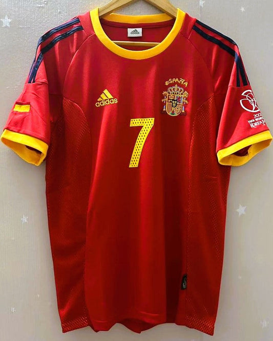 Camiseta Retro RAUL GONZALEZ BLANCO 2002-03 España