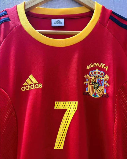 Camiseta Retro RAUL GONZALEZ BLANCO 2002-03 España