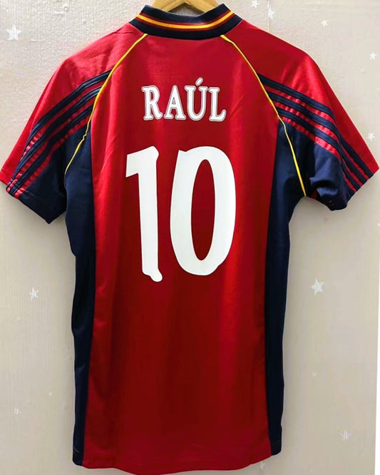 Camiseta Retro RAUL GONZALEZ BLANCO 1998-99 España