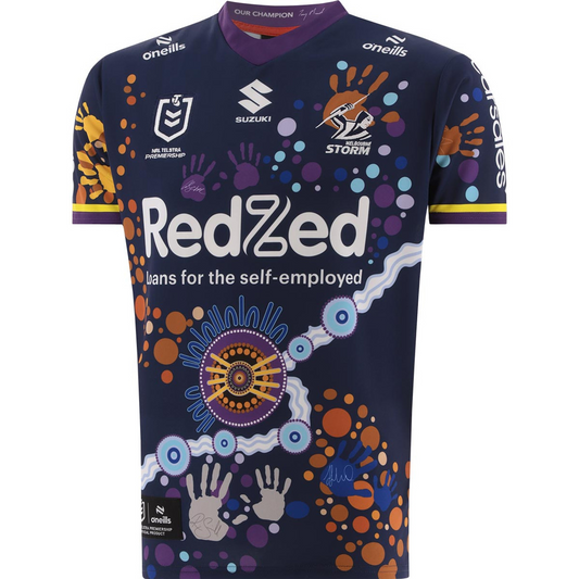 Camiseta Rugby Melbourne Storm - Ed. Indigenous 2024