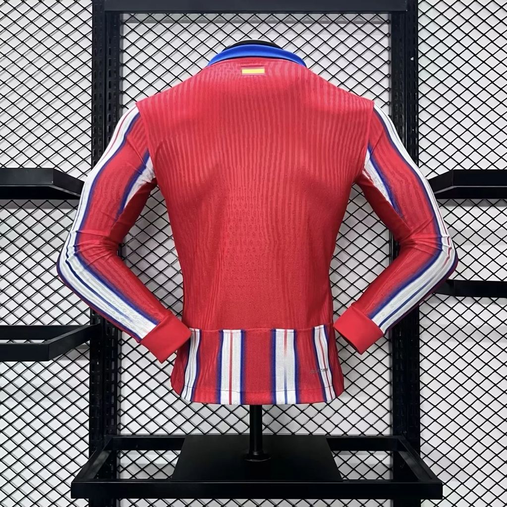 Camiseta Local Atlético de Madrid Manga Larga 24/25