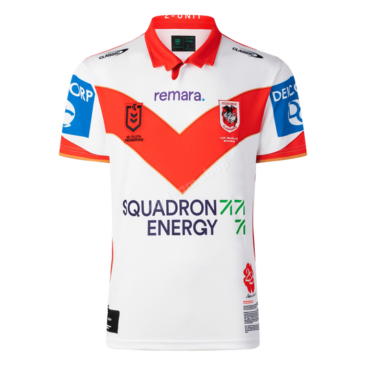 Camiseta Rugby DRAGONS 2025 NRL ANZAC