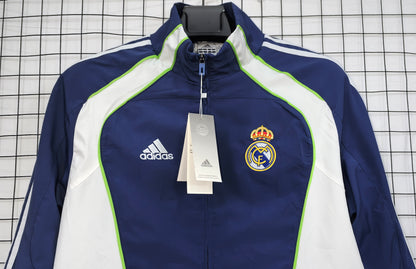 Campera Rompeviento Real Madrid Azul