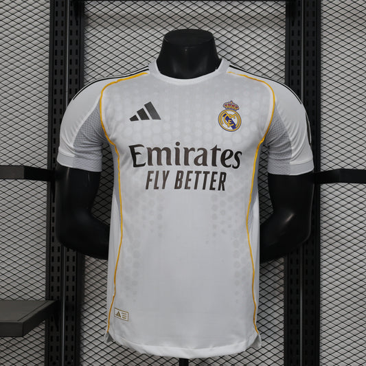 Camiseta Local Real Madrid Versión Jugador 25/26