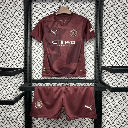 Tercera Equipación Niño Manchester City 24/25 Talla 16-28