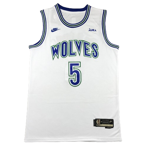 Camiseta Minnesota Timberwolves local 2023/2024 vista sobre fondo blanco