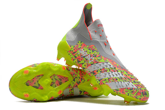 Adidas Predator Freak+ FG Clear Grey/White/Solar Yellow