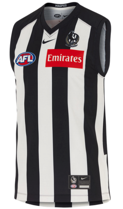Musculosa AFL Collingwood Magpies 2025