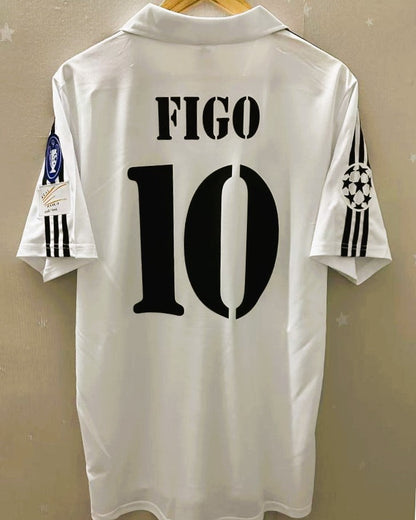 Camiseta Retro FIGO LUIS 2001-02 Real Madrid