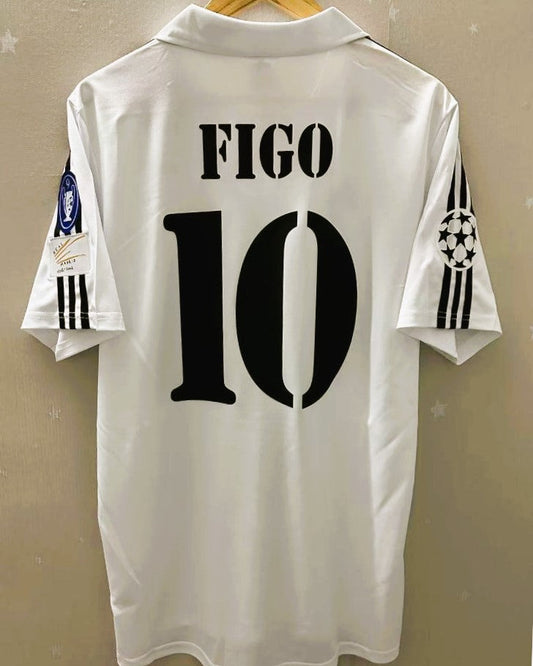Camiseta Retro FIGO LUIS 2001-02 Real Madrid