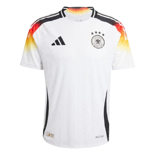 Camiseta Alemania local - Eurocopa 2024 vista sobre fondo blanco