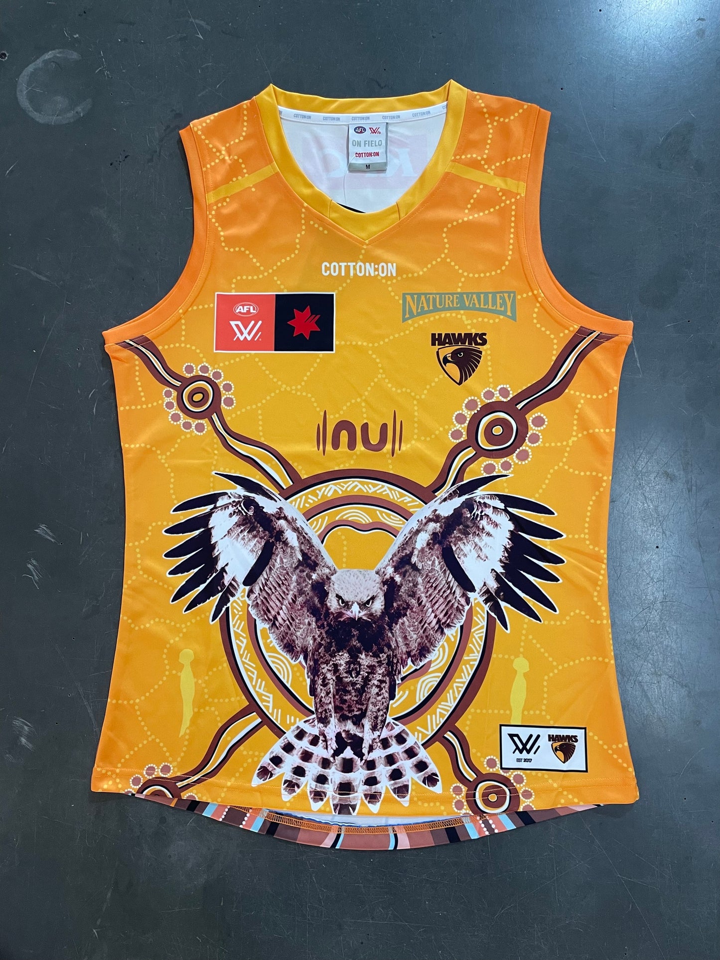 Musculosa AFL Hawthorn Hawks 2025