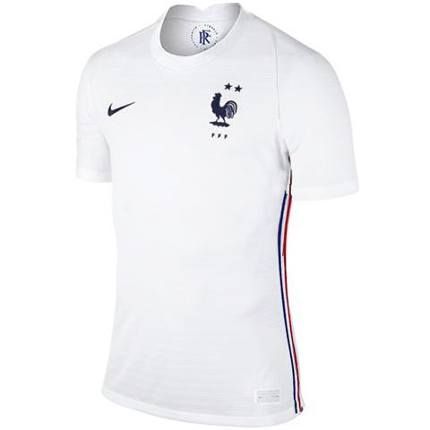 Camiseta Francia visitante 2021/2022 ⚡ vista sobre fondo blanco