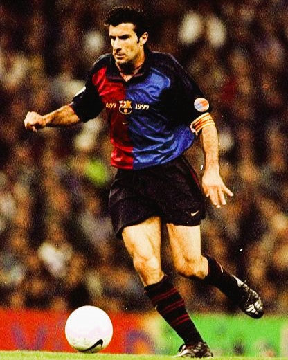 Camiseta Retro FIGO LUIS 1999-00 Barcelona