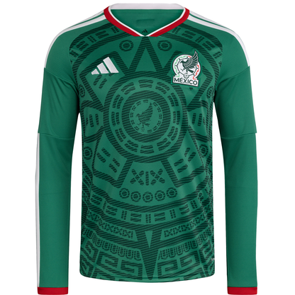 Camiseta Mexico 2026 Home Manga Larga