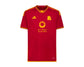 Camiseta AS Roma local 2023/2024 vista sobre fondo blanco