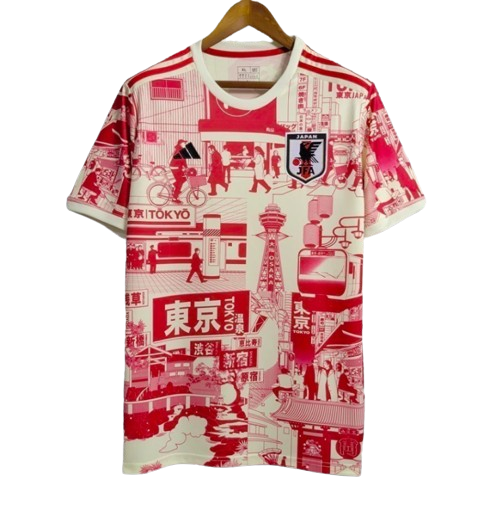 Camiseta Japón Ed. Especial Tokyo 23/24 vista sobre fondo blanco