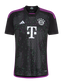 Camiseta Bayern Munich alternativa 2023/2024 vista sobre fondo blanco