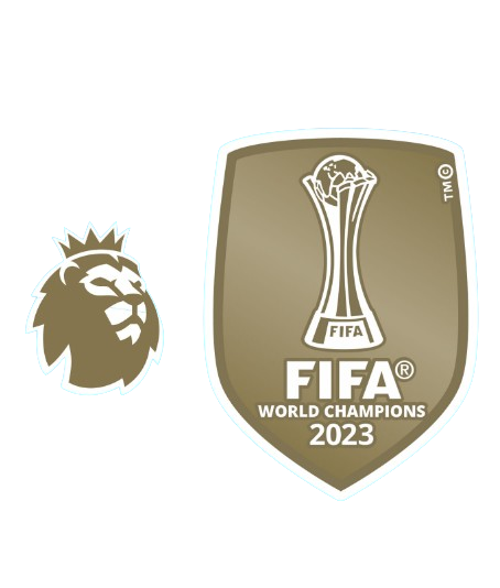 Logo Premier league + Campeón FIFA 2023