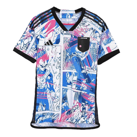 Camiseta Japon - Ed. Dragon Ball  2023/2024 vista sobre fondo blanco