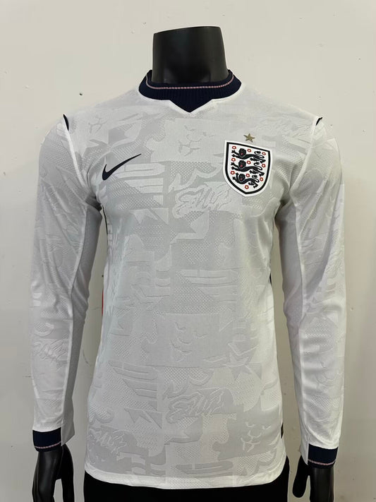 Player Version Inglaterra Home 2025/2026 - Manga larga