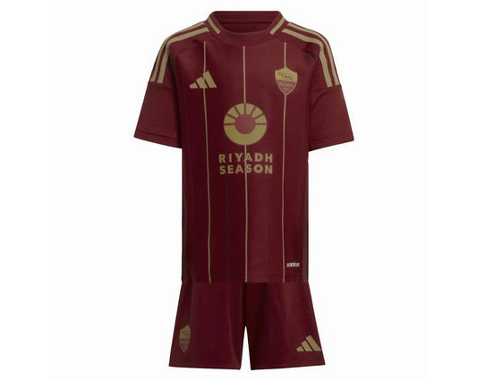 Camiseta + short AS Roma local 2024/2025 - NIÑOS