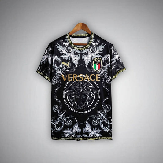 Camiseta Italia "Versace" Ed. Especial Black Kit